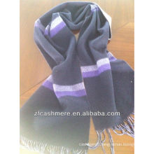 100% cashmere double-faced scarf